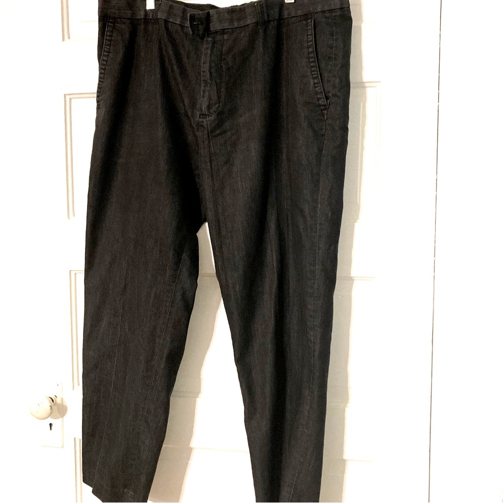 Stacy Adams Casual Black Pants